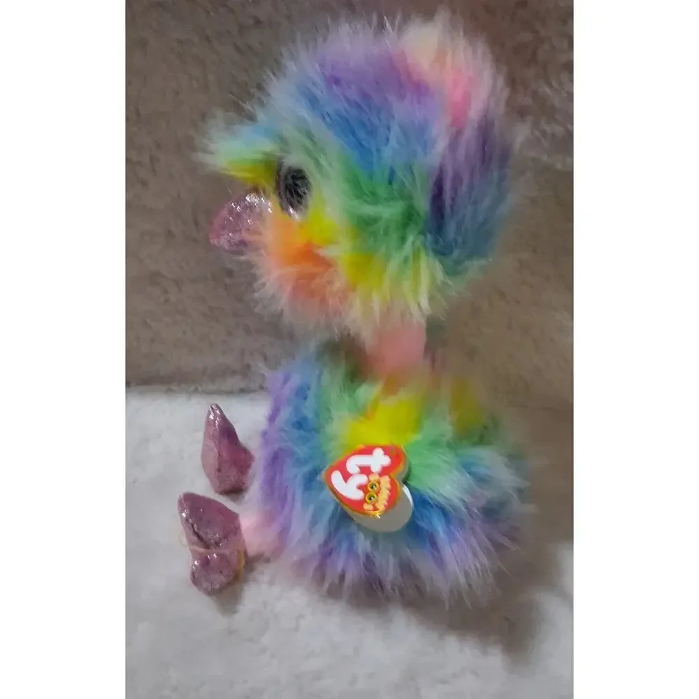 Ty Beanie Boos Rainbow Bird Plush Toy Asha